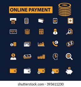 online payment icons
