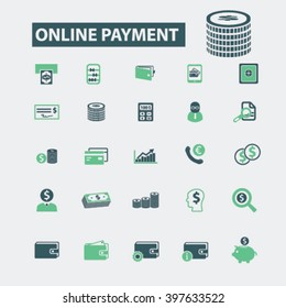 online payment icons
