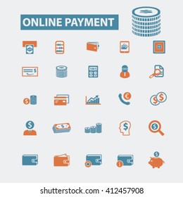online payment icons
