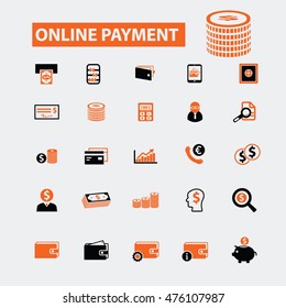 online payment icons