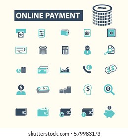 online payment icons
