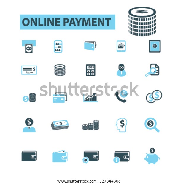 online payment\
icons