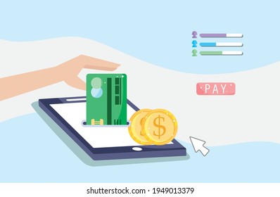 online payment money credit card