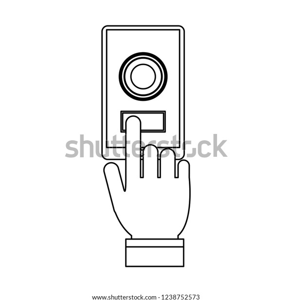 Online Payment Money Transfer Black White Stock Vector - 