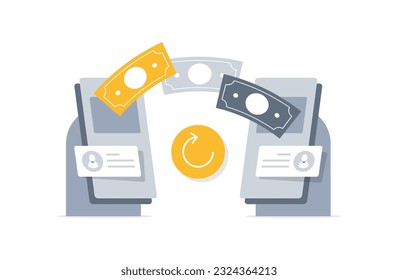 Online Payment, NFC payments. Banking, Finance app and e-payment