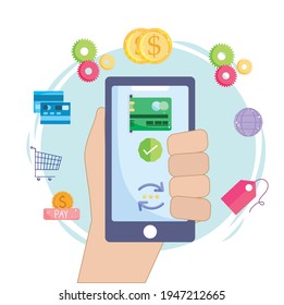 online payment process shopping virtual