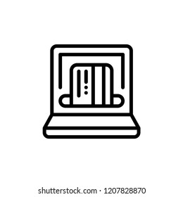 Online payment symbol