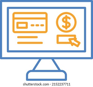 Online Payment vector icon. Can be used for printing, mobile and web applications.