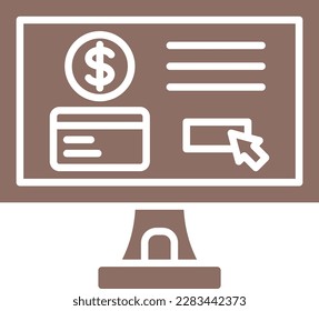 Online Payment vector icon. Can be used for printing, mobile and web applications.