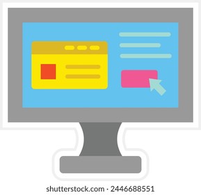 Online Payment vector icon. Can be used for printing, mobile and web applications.