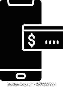 Ícone de vetor de Pagamento Online. Pode ser usado para impressão, aplicativos móveis e da Web.