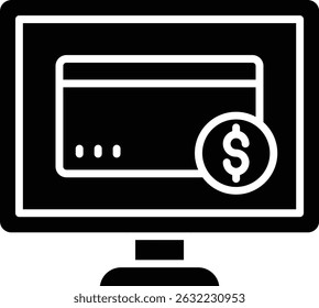 Online Payment vector icon. Can be used for printing, mobile and web applications.