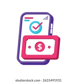 Icono de estilo de Vector de pago en línea. Archivo Eps 10