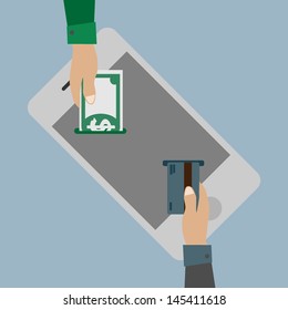 Online payments concept