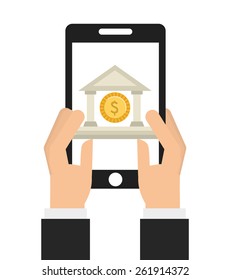 online payments design, vector illustration eps10 graphic 