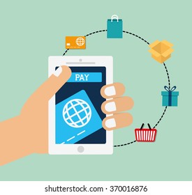Online payments icons