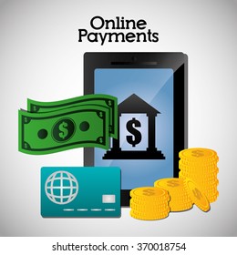 Online payments icons
