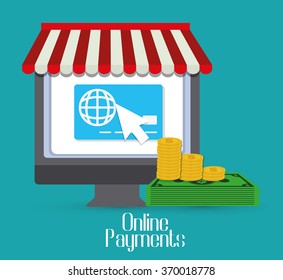Online payments icons