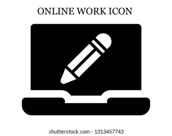 online Pencil icon. Editable online Pencil icon for web or mobile.