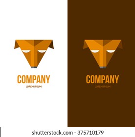 online pet shop logo set. Online pet store. 