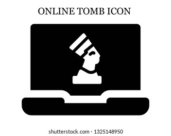 online Pharaoh icon. Editable online Pharaoh icon for web or mobile.