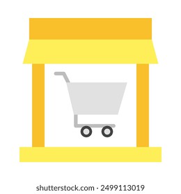 Diseño de icono plano de farmacia en línea para personal y Uso comercial