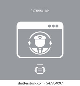 Online pharmacy full services - Vector flat icon
