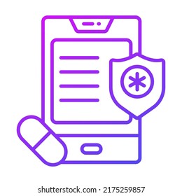 farmacia en línea Diseño de conceptos modernos, ilustración vectorial