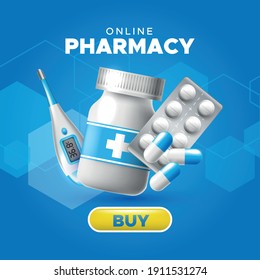 Online pharmacy store. Medicines online