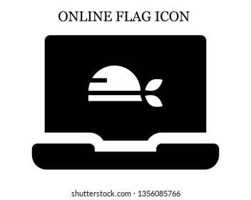 online Pirate icon. Editable online Pirate icon for web or mobile.