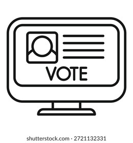 Plataforma en línea que permite a los usuarios emitir sus votos en una elección, mostrando información de los candidatos