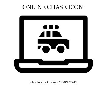 online Police car icon. Editable online Police car icon for web or mobile.