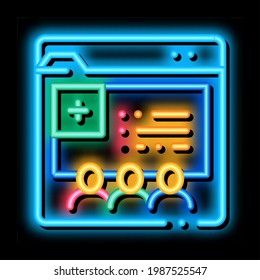 online prescription neon light sign vector. Glowing bright icon online prescription sign. transparent symbol illustration