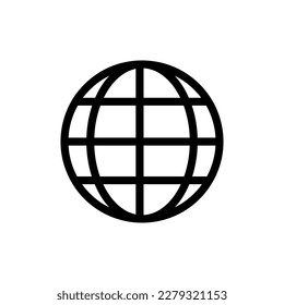Online presence vector icon flat trendy style illustration on white background..eps