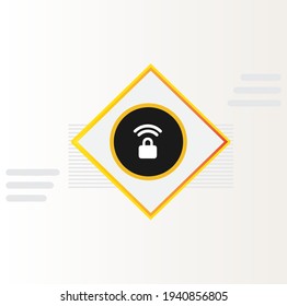 online privacy icon isolated background