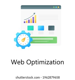 Online productivity with business analytics, gradient vector of web optimization 