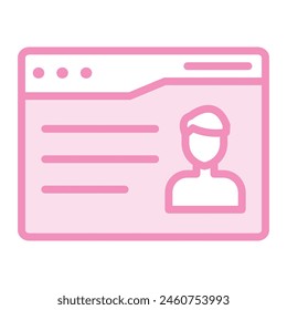Icono de Vector Rellenar dentro que puede modificar o editar fácilmente 