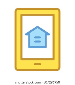 Online Property Vector Icon 