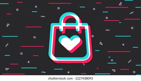 Online purchase. Shopping, sale of goods from the Internet. Promotion of goods and services. Vector illustration