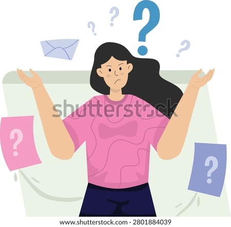 Online question and answer support illustration featuring users asking questions and receiving expert assistance through a digital help platform. Ideal for FAQ pages, customer support, knowledge bases, websites, mobile applications, and online consultation services.