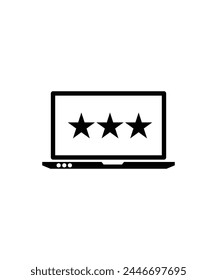 online rating icon, vector best flat icon.