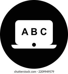 Online reading book using laptop