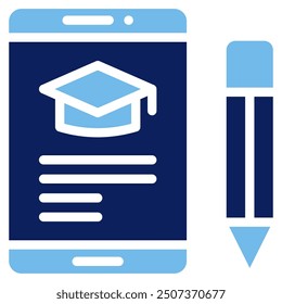 Online Reading icon vector illustration symbol background