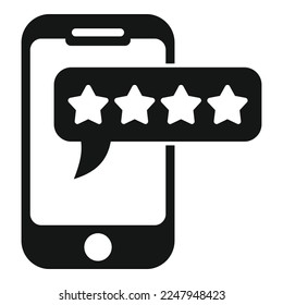 Icono de revisión en línea vector simple. Promesa de confianza. Tasa creíble