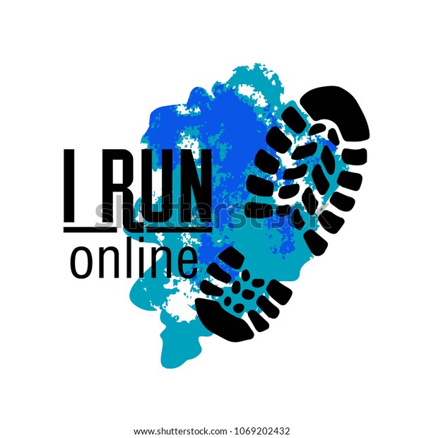 Online Running Club Logo Sport Club Stock Image Download Now