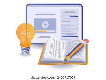 Online school learning application account