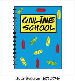 Online-Schultext mit Broschüre