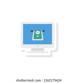 online   screen  LCD  