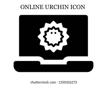 online Sea urchin icon. Editable online Sea urchin icon for web or mobile.