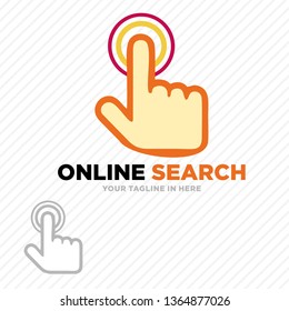 online search icon vector